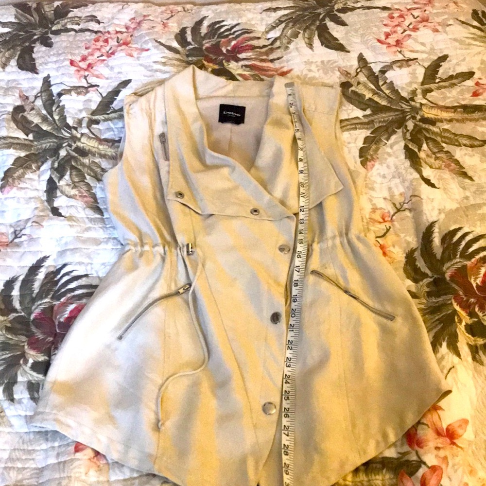 Cream vest